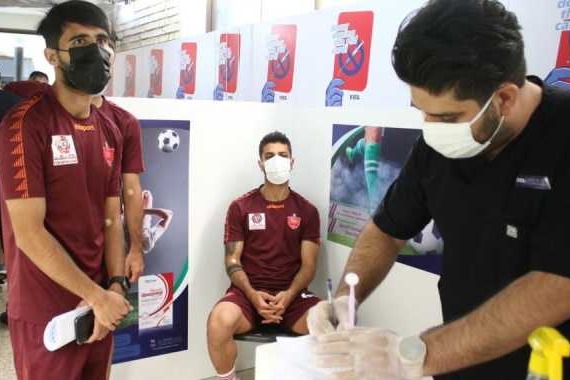 رعایت پروتکلهای بهداشتی در اردو و تمرینات پرسپولیس