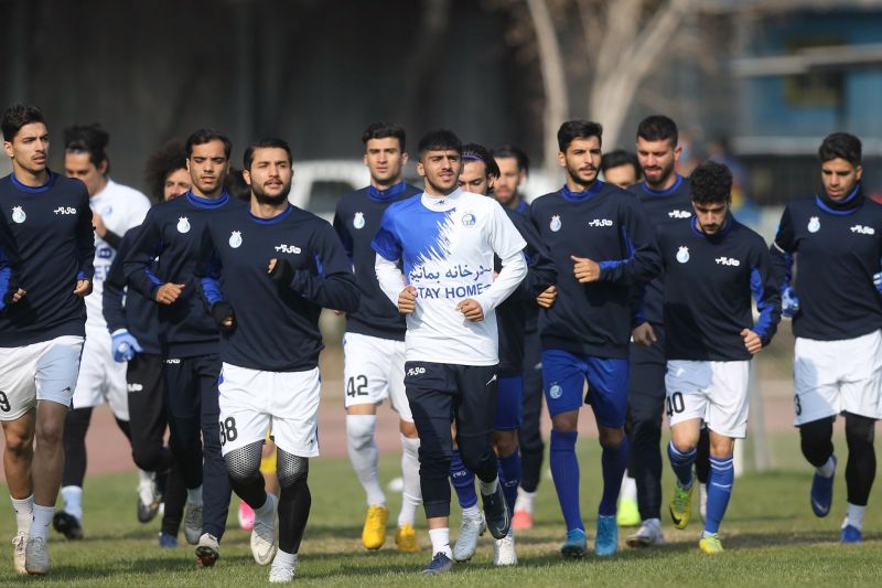 گزارش تمرین استقلال| جلسه فکری با غفوری و غیبت 3 بازیکن