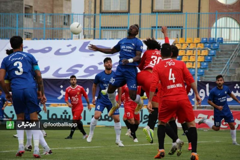 گلگهر سیرجان 3 - شهرخودرو یک/ سه گل و سه امتیاز با هت تریک منشای آقای گل