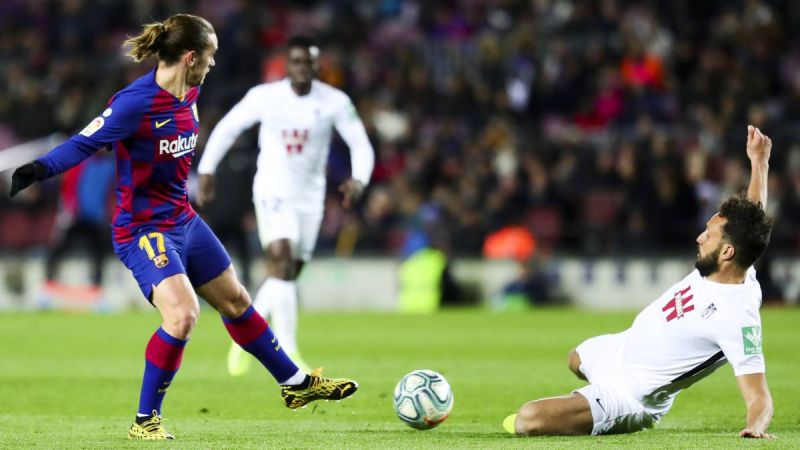 آمار عجیب بارسلونا مقابل گرانادا؛ فقط 20 درصد پاسها رو به جلو بود