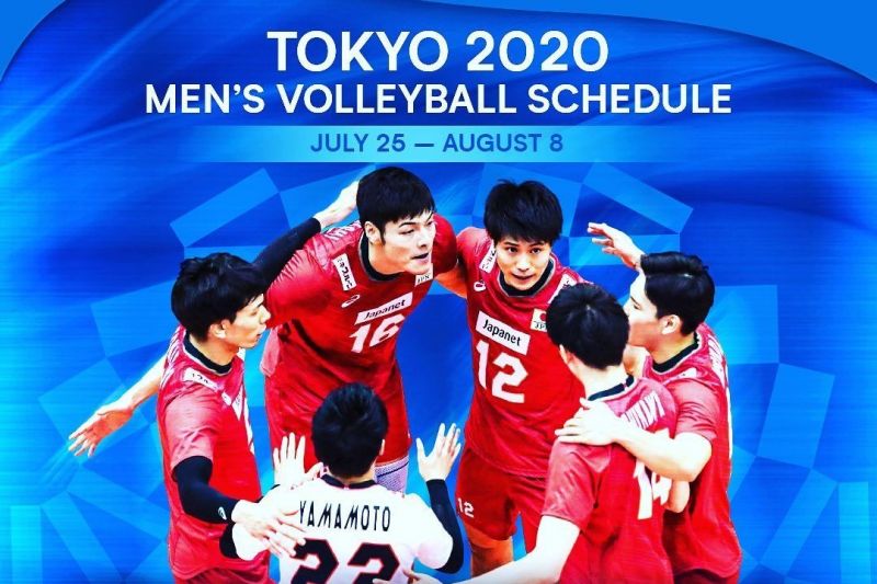 بازیهای تیم ملی والیبال ایران در المپیک ۲۰۲۰ توکیو مشخص شد