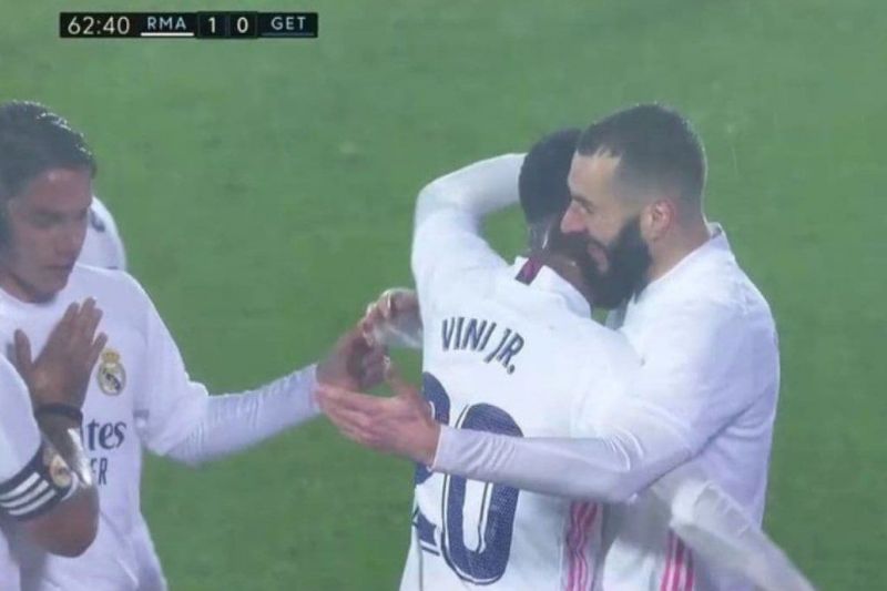 وینیسیوس در آغوش کریم بنزما؛ پایان حاشیهها؟!