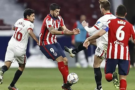 سویا 1-0 اتلتیکومادرید؛ همه چیز به نفع رئال مادرید و بارسلونا!