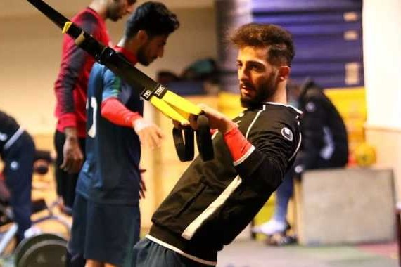 تمرین بدنسازی سرخپوشان انجام شد