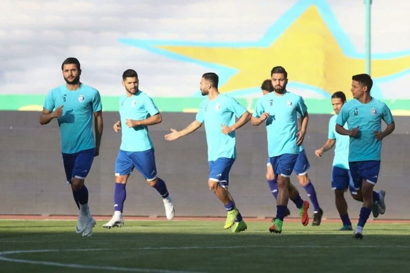 گزارش تصویری/ گرم کردن بازیکنان استقلال پیش از مصاف با ذوبآهن، 29 اردیبهشت 1400