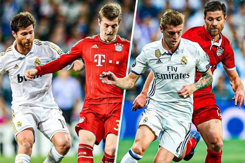 نوستالژی جالب از دو هافبک رئال مادرید و بایرن مونیخ که جابهجا شدند!