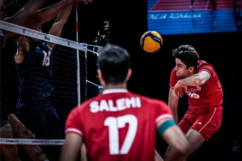 تیم ملی والیبال ایران در رده ششم لیگ ملتها قرار گرفت