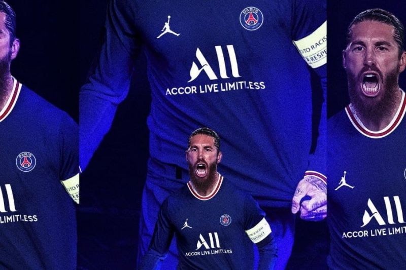 سرخیو راموس رسما به پاریسن ژرمن پیوست؛ شماره پیراهن او مشخص شد