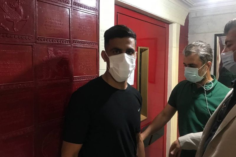 حضور علی نعمتی در باشگاه پرسپولیس