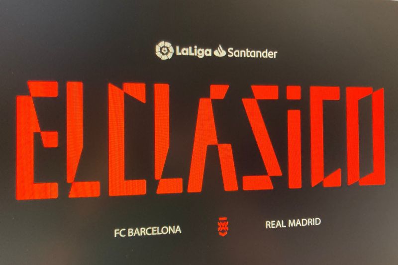 رونمایی از لوگوی جدید الکلاسیکو؛ آرم ویژه برای تقابل رئال مادرید و بارسلونا