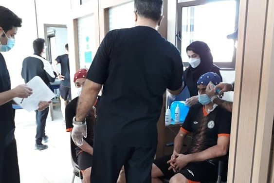 حضور ذوبآهن در تست پزشکی پیش فصل