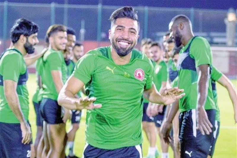 گزارش الوطن از نخستین حضور فرشید اسماعیلی در تمرین العربی