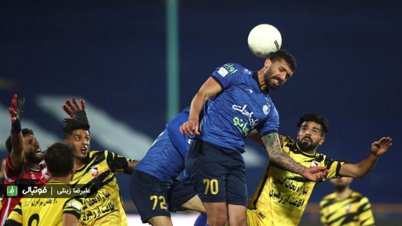 استقلال یک (۴) - نود ارومیه یک (۲)/ فاجعه رخ نداد/ استقلال مرد تا برد