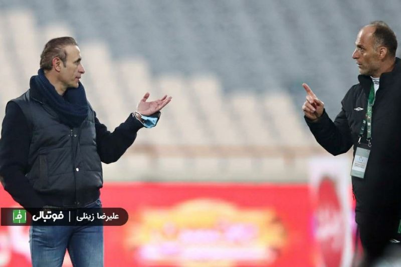 وقتی تقیپور، گلمحمدی را عصبانی کرد(عکس)