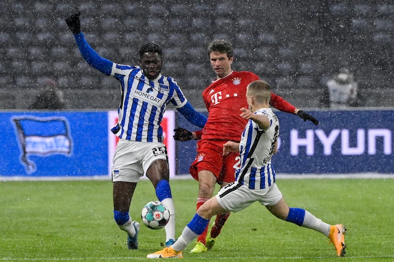 هرتابرلین 0-1 بایرن مونیخ؛ یک گام آرام دیگر برای قهرمانی