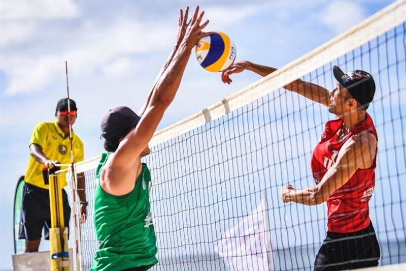 والیبال ساحلی قهرمانی آسیا| ایران «الف» صدرنشین شد