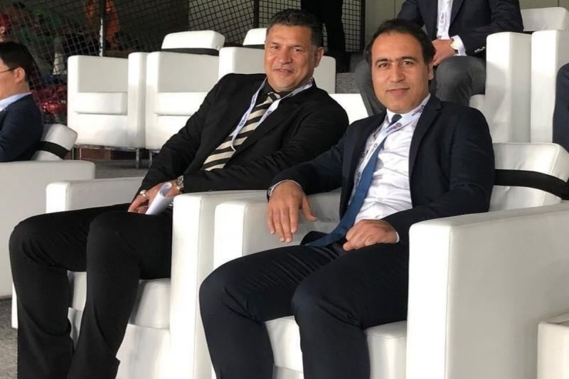 علی دایی و مهدی مهدوی کیا میهمانان ویژه جام جهانی