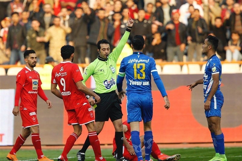 اعلام داوران هفته ۲۴ لیگ برتر فوتبال/ حاجملک و مهدوی برای سرخابیها سوت میزنند