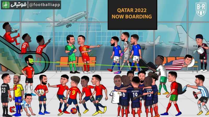 کاریکاتور جالب بلیچر ریپورت از شوخیهای اول آوریل در دنیای فوتبال