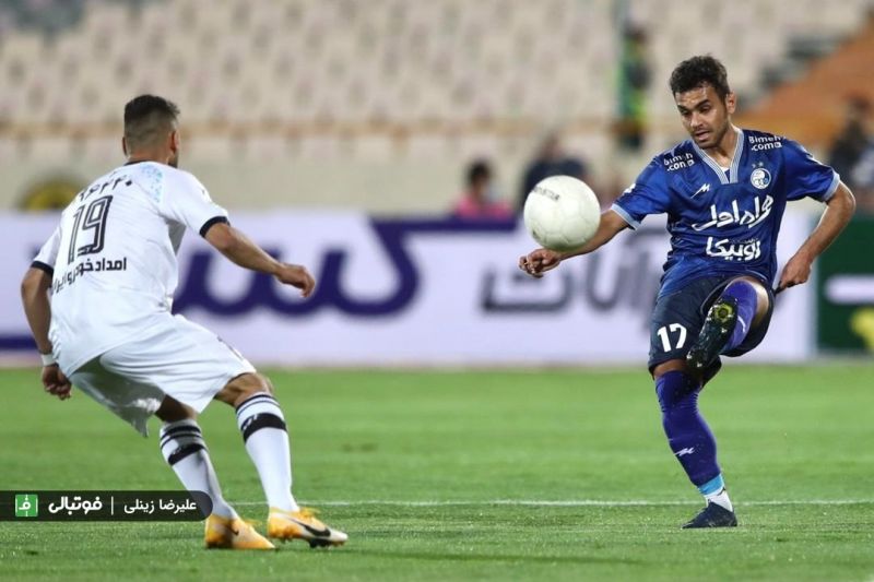 استقلال صفر - پیکان صفر/ حسینی خط تیره آبیها را نگه داشت/ استقلال با تماشاگر نمیبرد