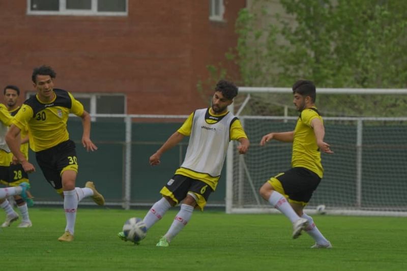 گزارش تمرین/ شوت زنی از راه دور و فوتبال درون تیمی شاگردان مهدویکیا