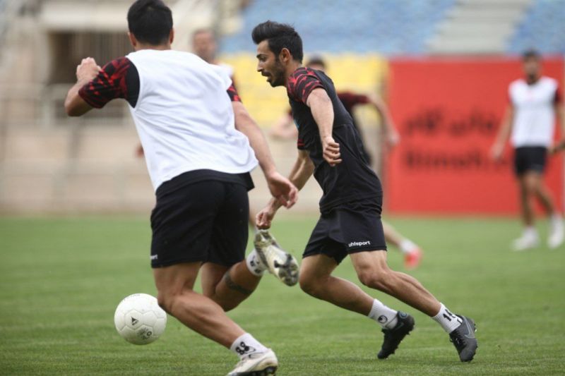 گزارش تمرین پرسپولیس/ تمرین ۹۰ دقیقهای سرخپوشان در سالن و زمین چمن