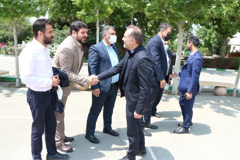 بازدید مدیرعامل شرکت توسعه از مرکز ملی فوتبال ایران (عکس)