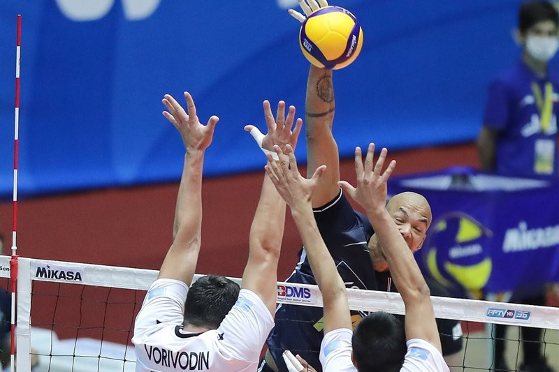 والیبال باشگاههای آسیا/ عبدالعزیز، امتیازآورترین بازیکن دیدار پیکان و تاراز