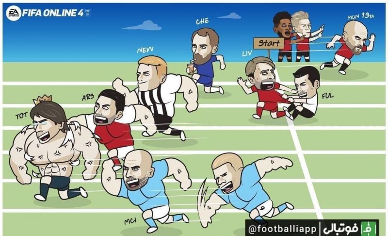 هفته اول لیگ جزیره به روایت کاریکاتور