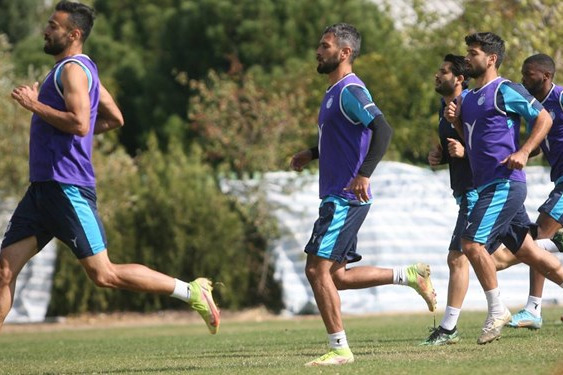 گزارش تصویری/ استارت شاگردان ساپینتو برای بازی با نساجی