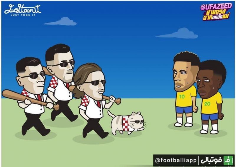 کاریکاتور/ نتیجه شاخ و شانه کشیدن برای کرواتها!