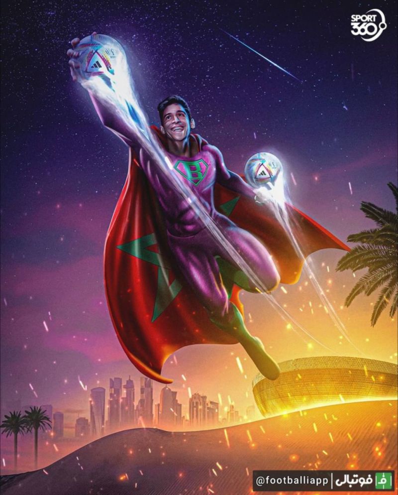 یاسین بونو، دروازهبان تیم ملی مراکش تاکنون در جام جهانی ۲۰۲۲، تنها یک گل دریافت کرده است