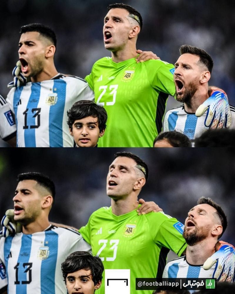 آرژانتینیها به سبک ایتالیاییها سرود ملی خواندند