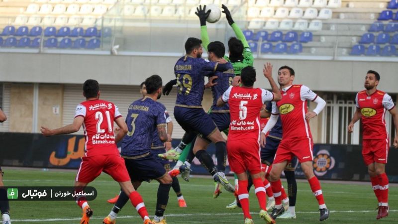 گل گهر صفر - دو پرسپولیس/ موشکهای محمد و سینا، پرسپولیس را به صدر برد/ خیز قرمزها برای قهرمانی نیمفصل