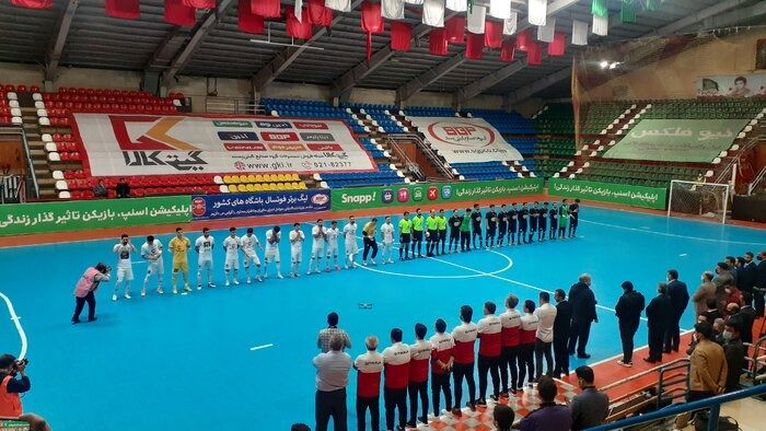 پایان لیگ برتر فوتسال با جشن قهرمانی گیتیپسند