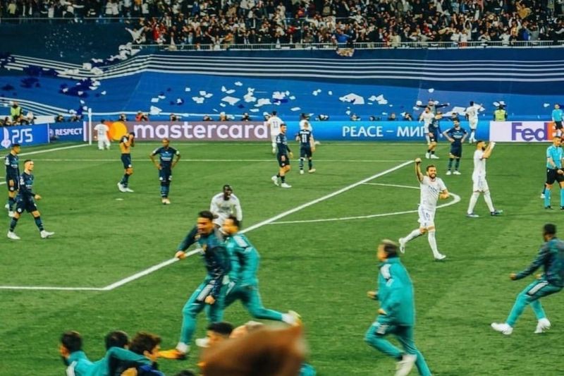 قابی دیدنی از لحظهای که کامبک رئال مادرید مقابل منچسترسیتی تکمیل شد