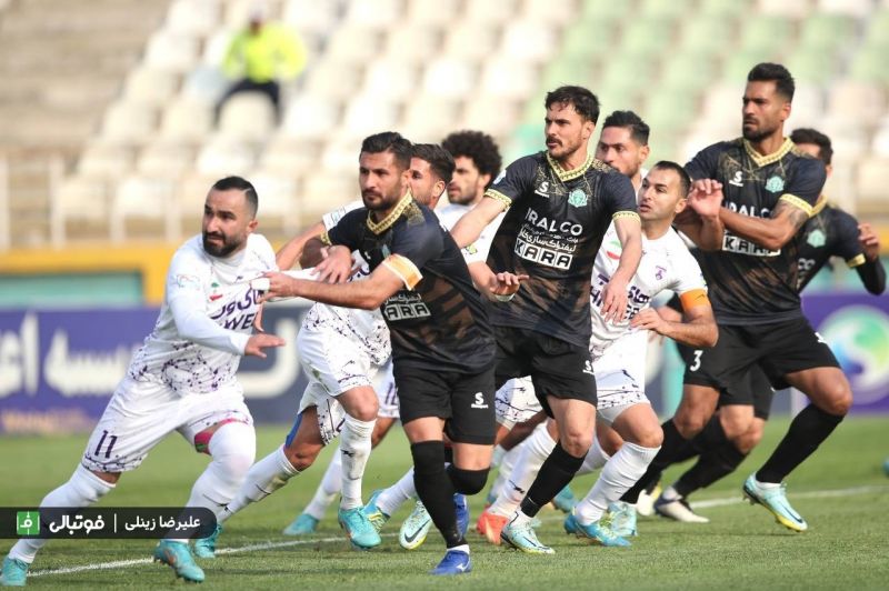 گزارش تصویری اختصاصی/ دیدار تیمهای هوادار و آلومینیوم