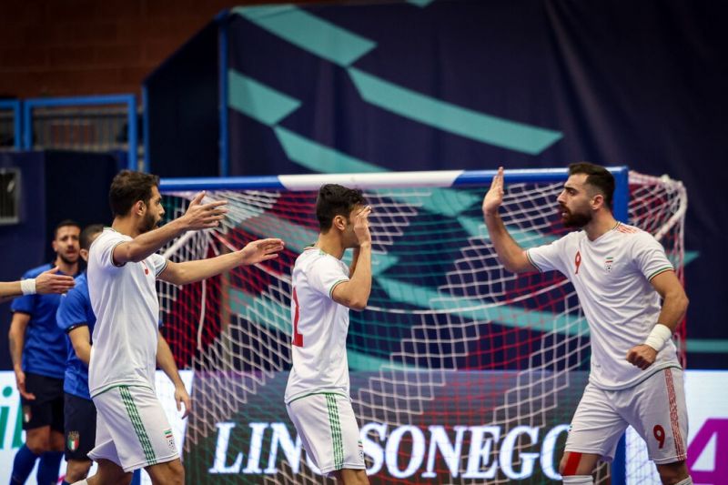 برتری تیم‌ ملی فوتسال ایران در برابر مصر