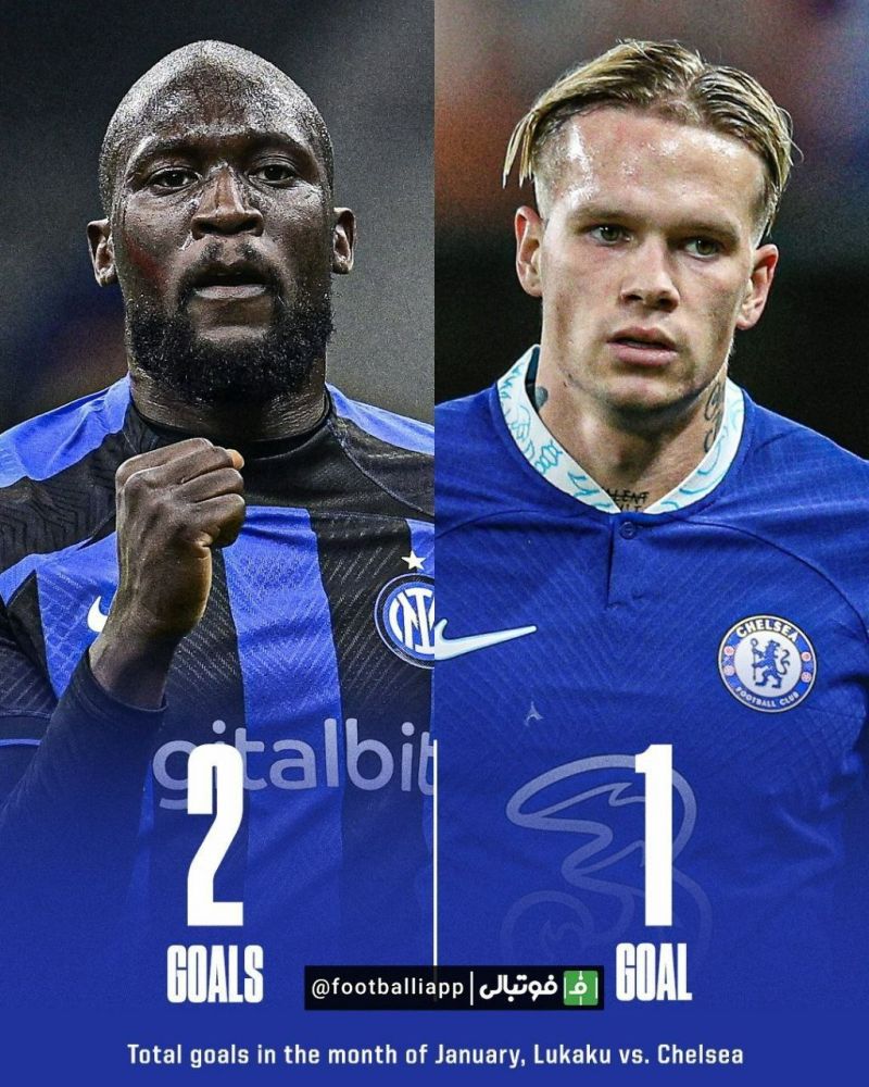 اینفوگرافی/ روملو لوکاکو بیشتر از مجموع کل تیم چلسی در ماه فوریه گلزنی کرد