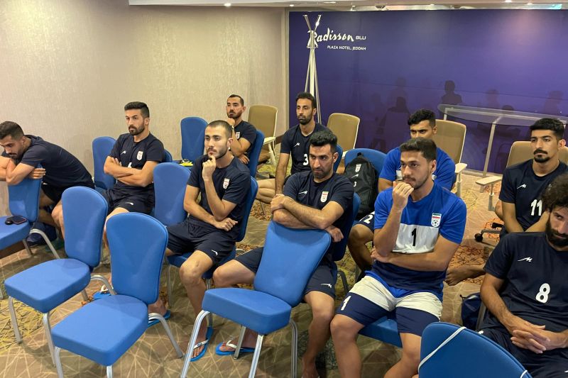 جلسهی فنی برای ملی پوشان فوتبال ساحلی