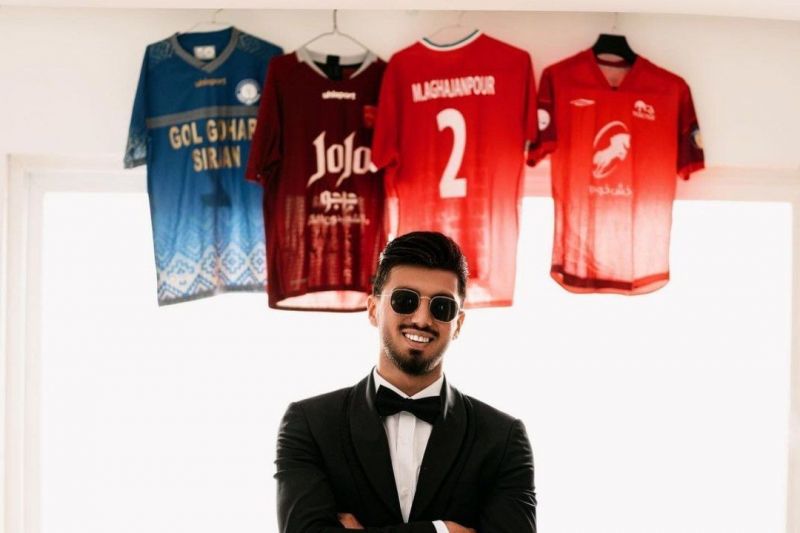 مدافع تراکتور، فوتبالی داماد شد!