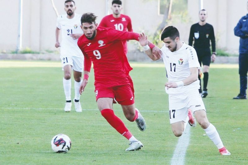 تساوی امید اردن برابر فلسطین