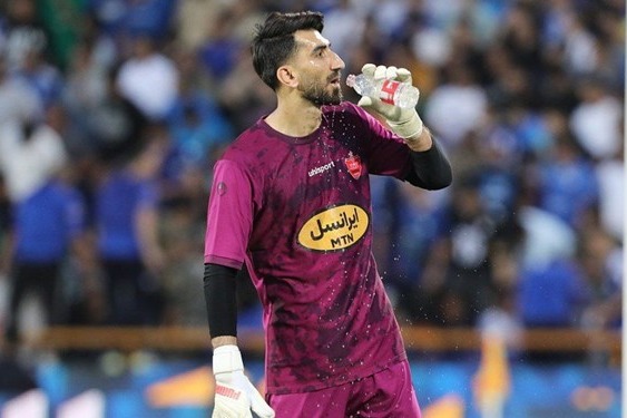 عیادت مدیر عامل پرسپولیس از بیرانوند