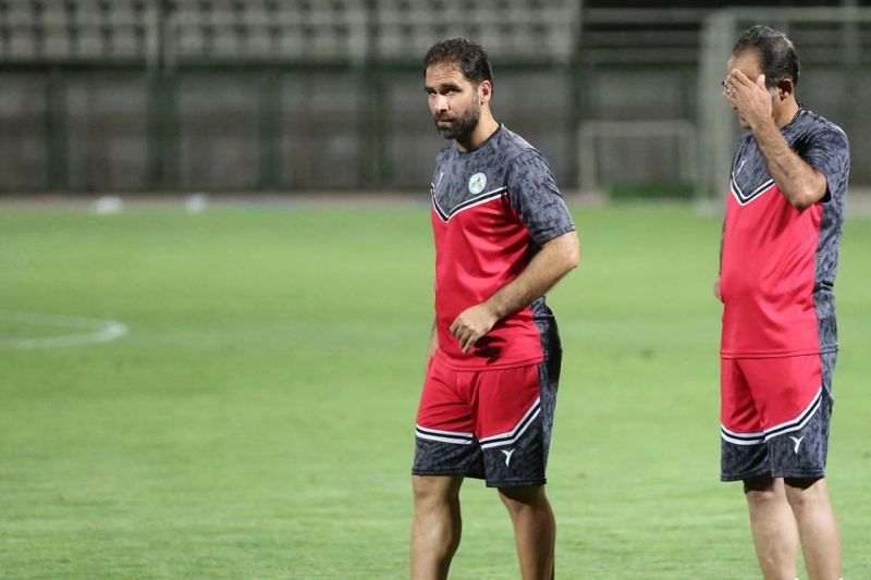 گزارش تصویری/ ربیعی و کادرفنی سنگربانان ذوب آهن را محک زدند