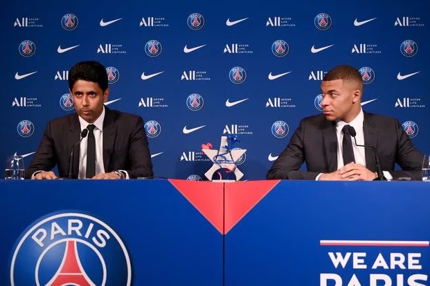 لو رفتن درگیری لفظی الخلیفی و امباپه پیش از آشتیکنان