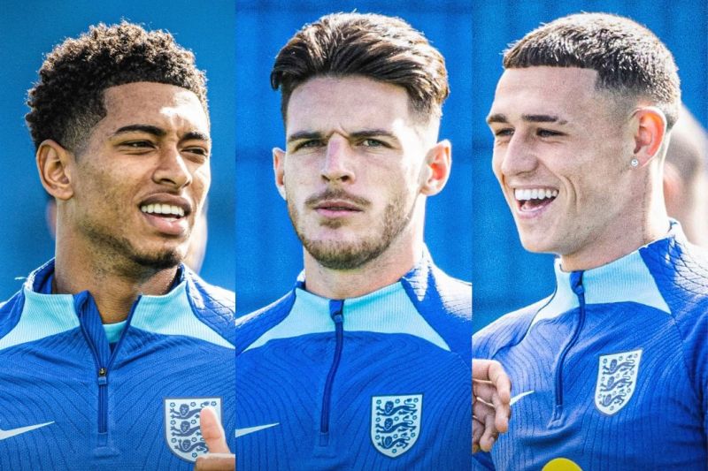 عکس؛ خط هافبک فوقالعادهای که تیم ملی انگلیس در اختیار دارد