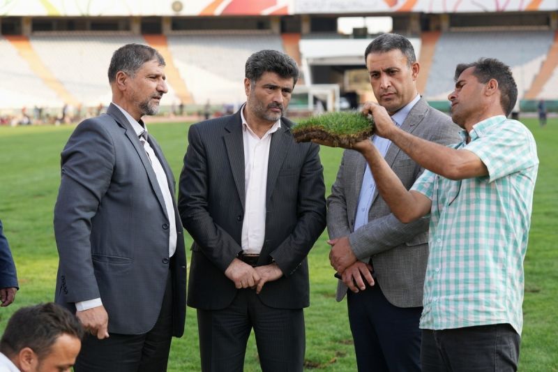بازرس کل امور ورزش از ورزشگاه آزادی بازدید کرد