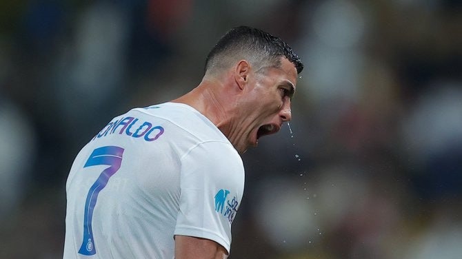 النصر و برد شیرین مقابل الریاض با درخشش رونالدو