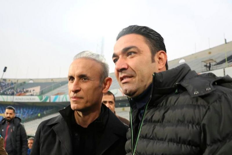 حواشی دیدار استقلال و پرسپولیس/ برخورد سرد گلمحمدی و نکونام قبل از بازی