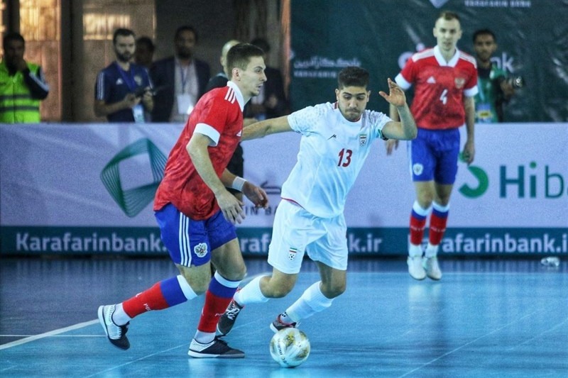 شکست سنگین تیم ملی فوتسال ایران در دومین دیدار دوستانهاش مقابل روسیه